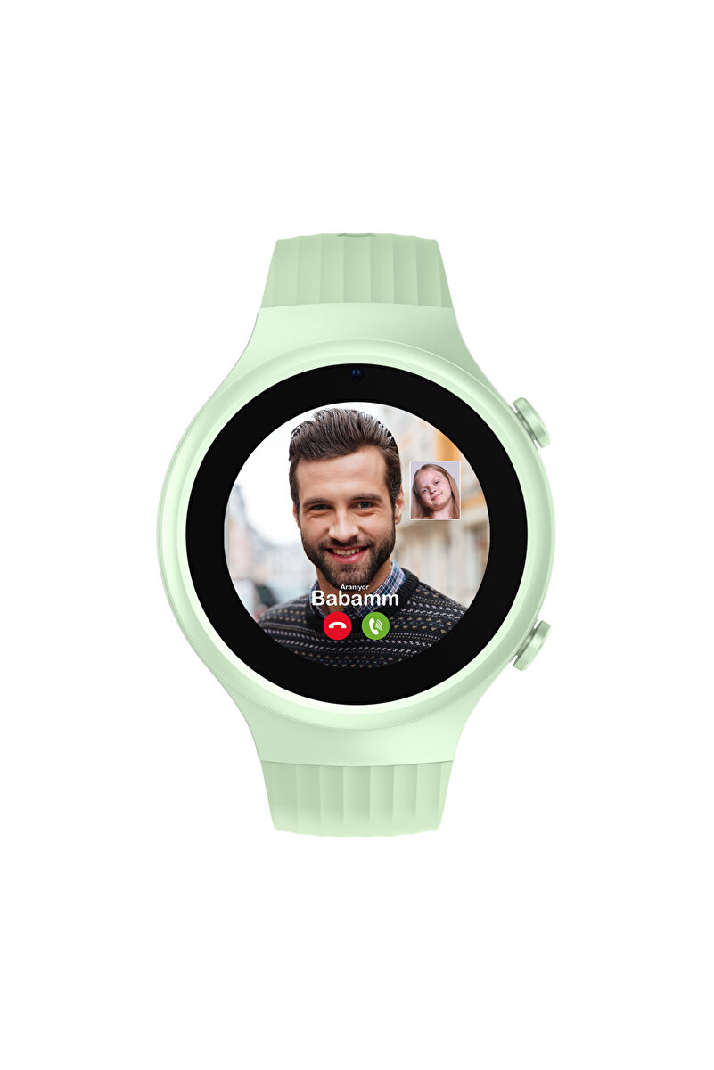 Wiky Watch 5S Akıllı Çocuk Saati - Görüntülü Arama, Gps, Sos, Sağlık Takibi, Güvenli Alan Yeşil