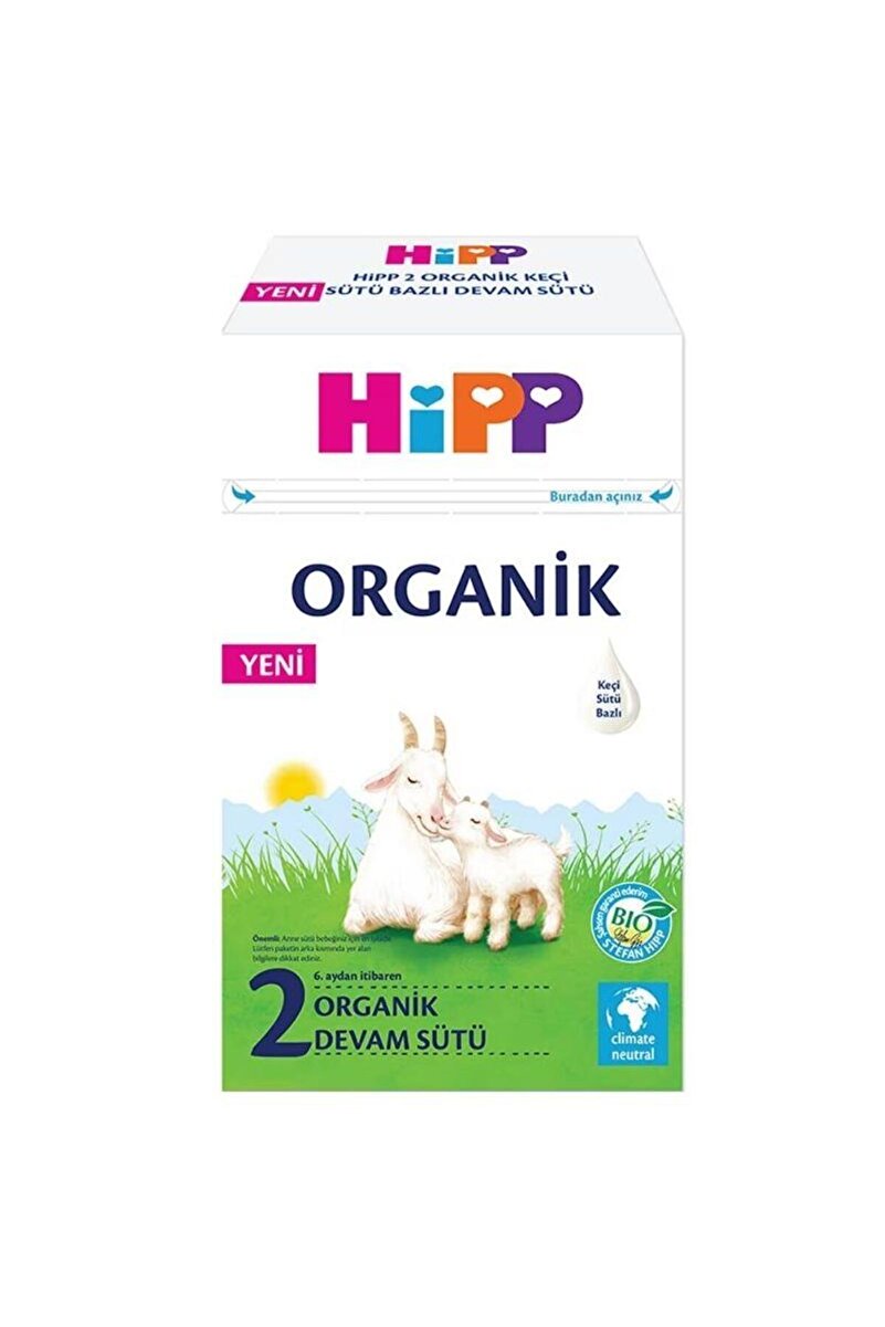 Hipp Organik 2 Keçi Sütü Bazlı Devam Sütü 400 gr