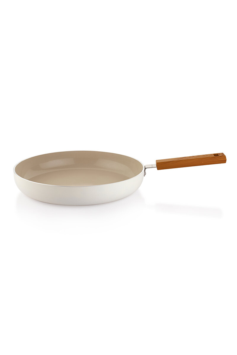 Schafer Ceramoni Seramik Tava 30 Cm-Krem