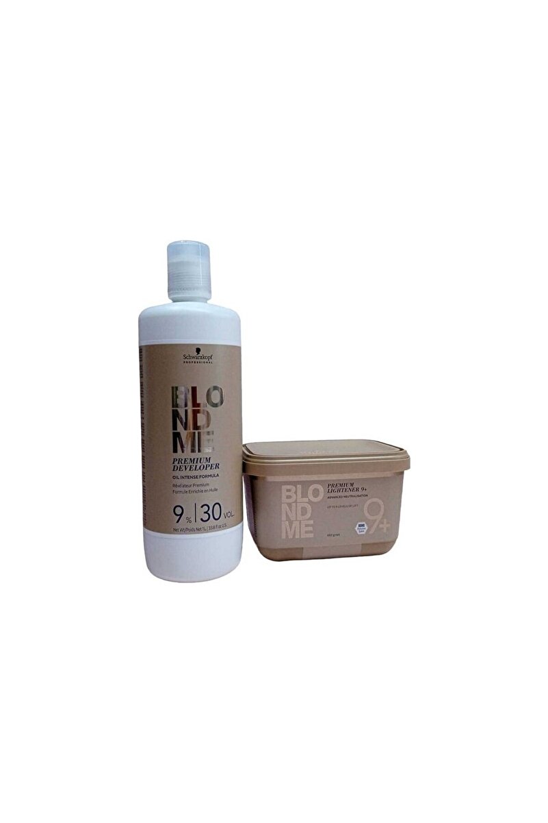 BLONDME Premium Lift 9 Açıcı 450 G Oksidan %9 30 Volume 1000 ml