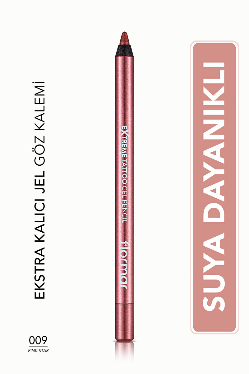 Flormar Işıltılı Kalıcı Göz Kalemi (TURUNCU) - Extreme Tattoo Gel Pencil - 008 Orange Pop - 8682536041157
