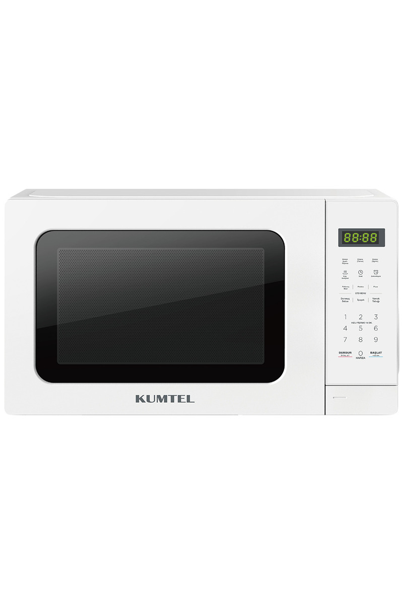 KUMTEL HM-11 Dijital Mikrodalga Fırın - Beyaz