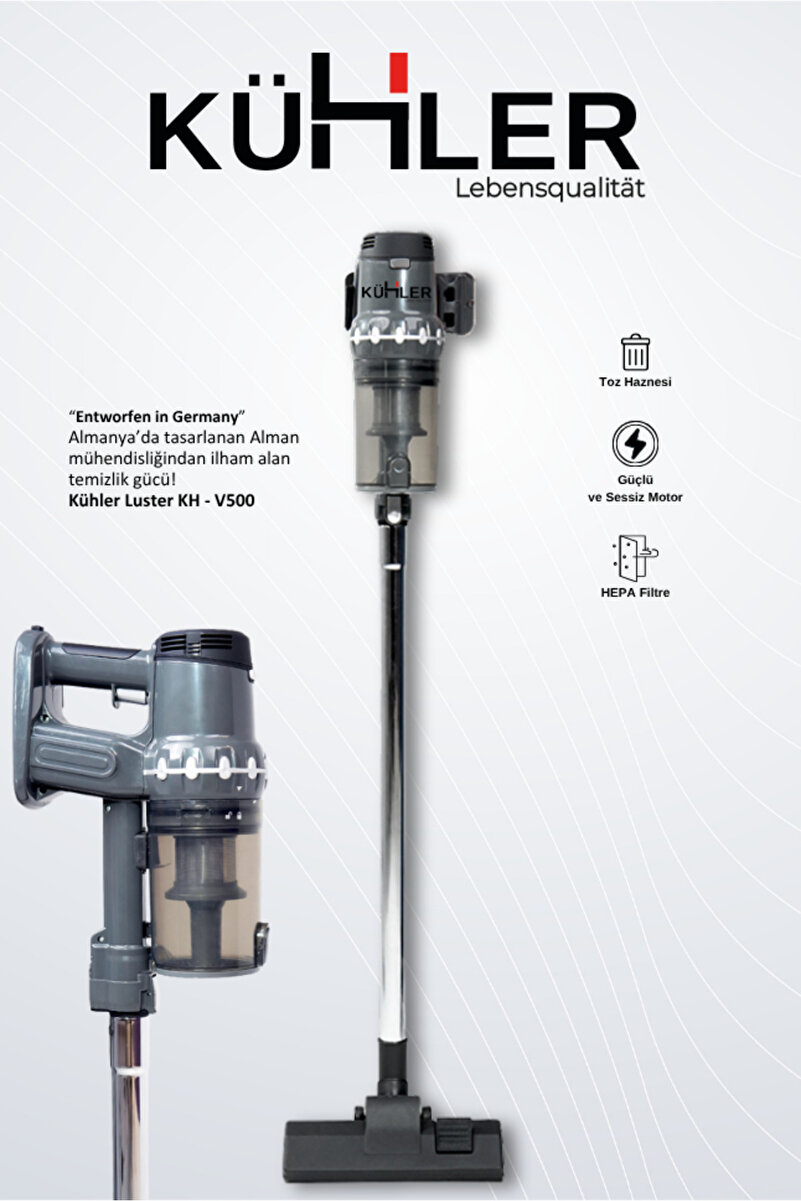 kühler Luster KH-V500 Kablolu Dikey Süpürge