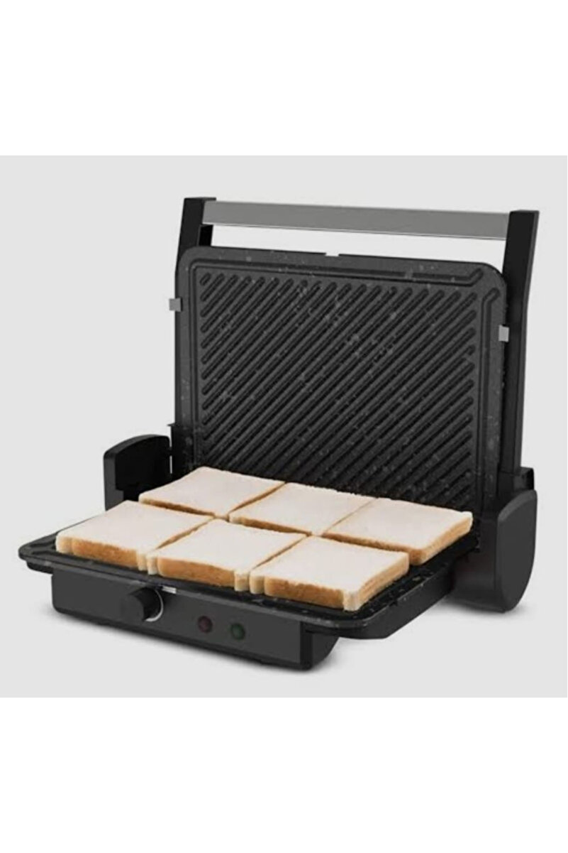 gözdehome Essence 6 Dilim Kapasiteli Tost Makinesi Siyah