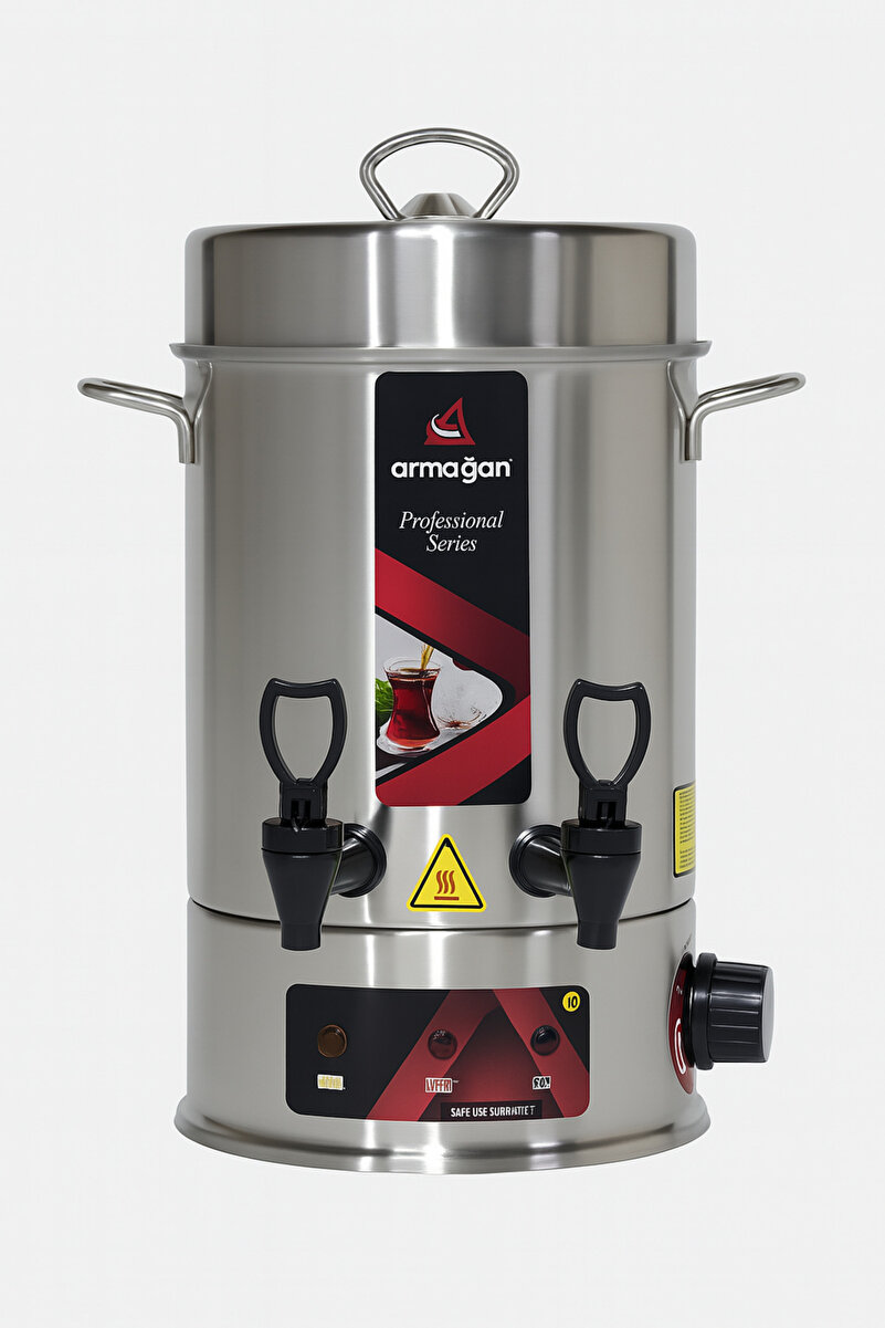 Armağan Çay Makinesi & Çay Otomatı 12 Litre 120 Bardak 2000 W - Açık rezistans