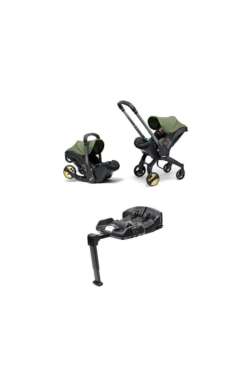 Doona i Bebek Arabasına Dönüşen i-Size Ana Kucağı Oto Koltuğu + Isofix Baza