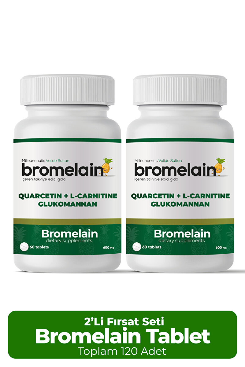 COLLAGEN LIFE Bromelain 120 Tablet 2'Li