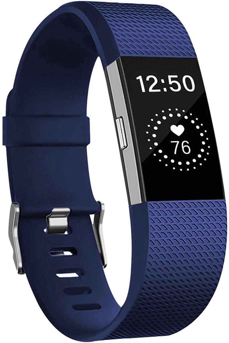 Mi7a Fitbit Charge 2 Akıllı Saat Uyumlu Silikon Kordon/Kayış
