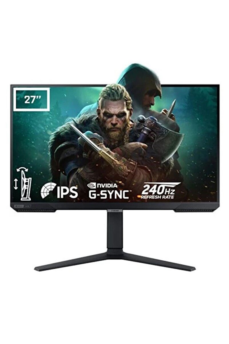 Samsung Odyssey G4 LS27BG400EUXUF 27 inç 240Hz 1ms Full HD Adaptive Sync IPS Gaming Monitör