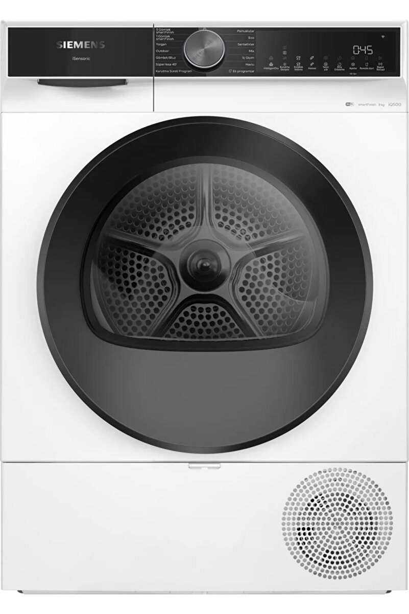 Siemens WQ43J2C0TR iQ500 Isı Pompalı Kurutma Makinesi 9 kg