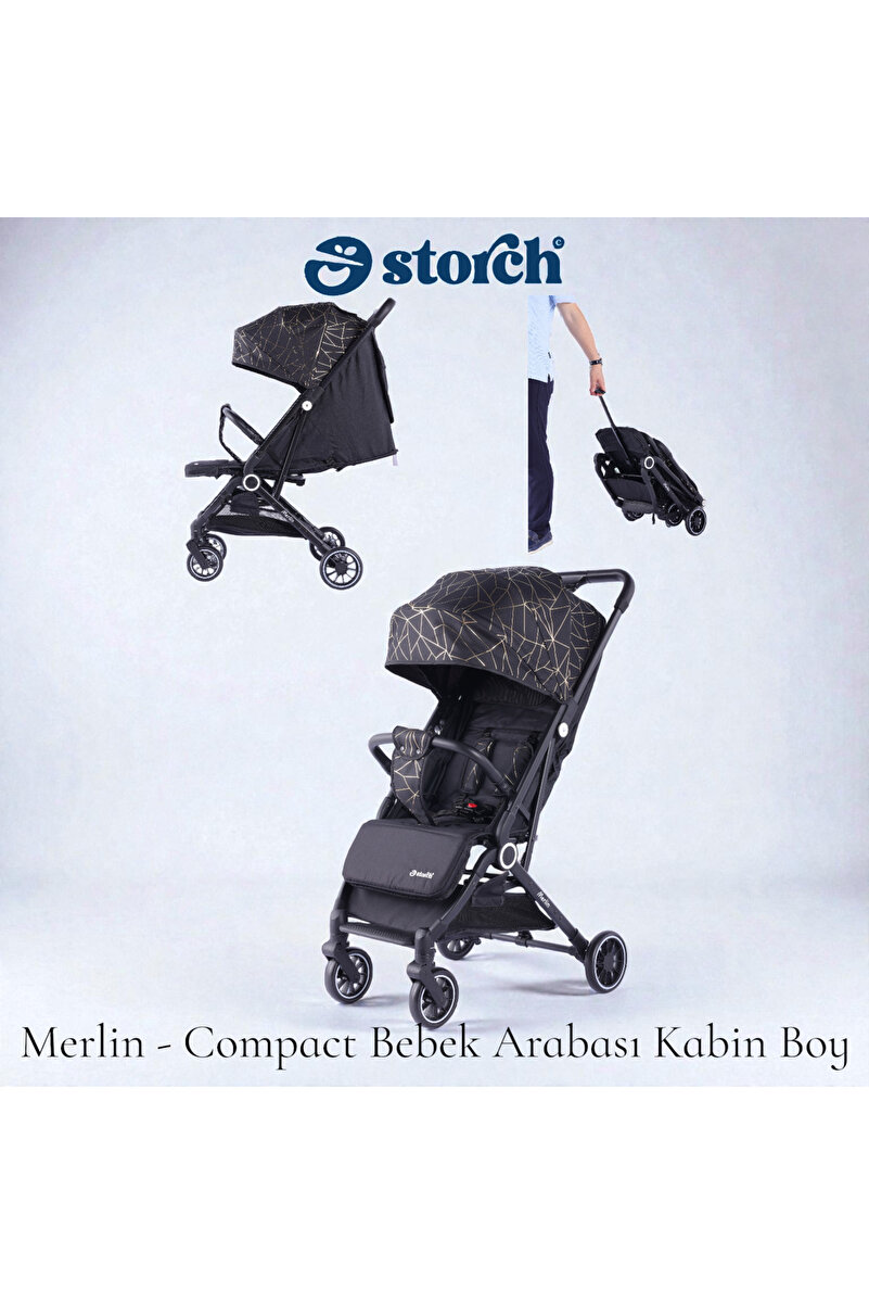 baby storch designed for your baby Merlin Model Compact Bebek Arabası Kabin boy