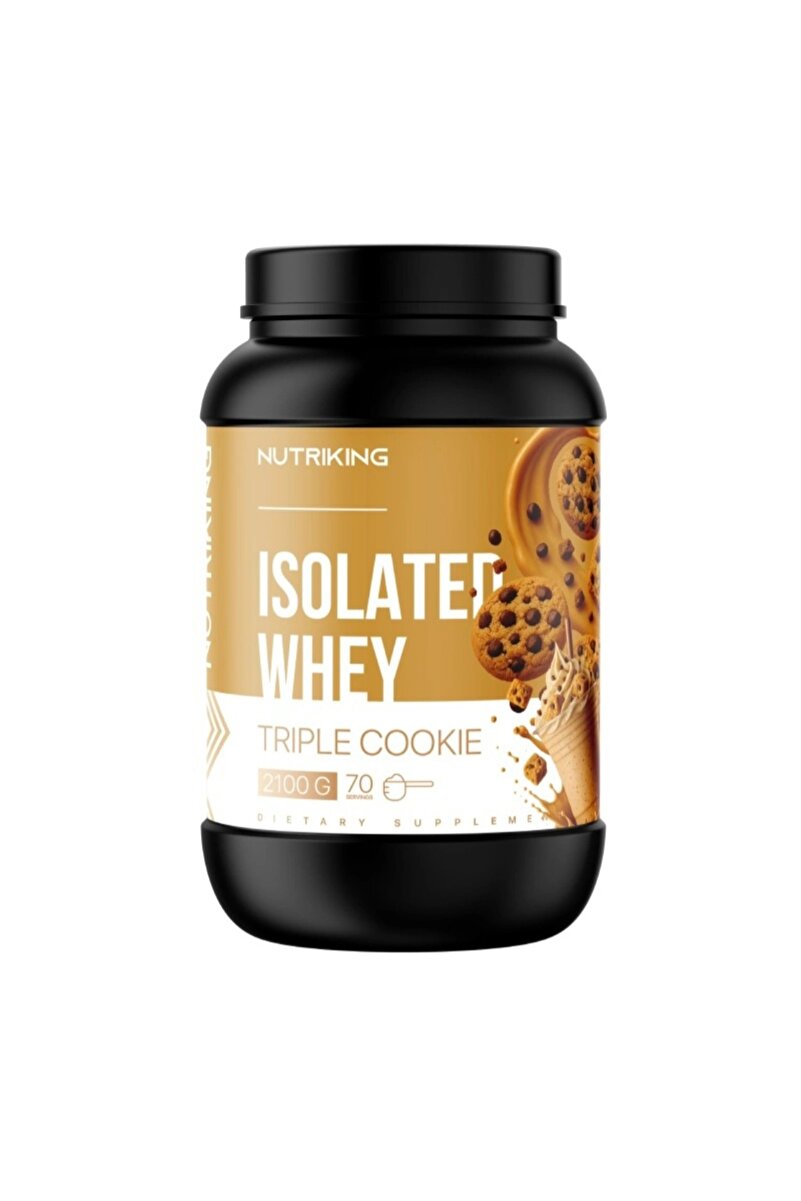 Nutriking Whey Isolate Protein 2100 Gr 70 Servis Çikolata Kurabiye