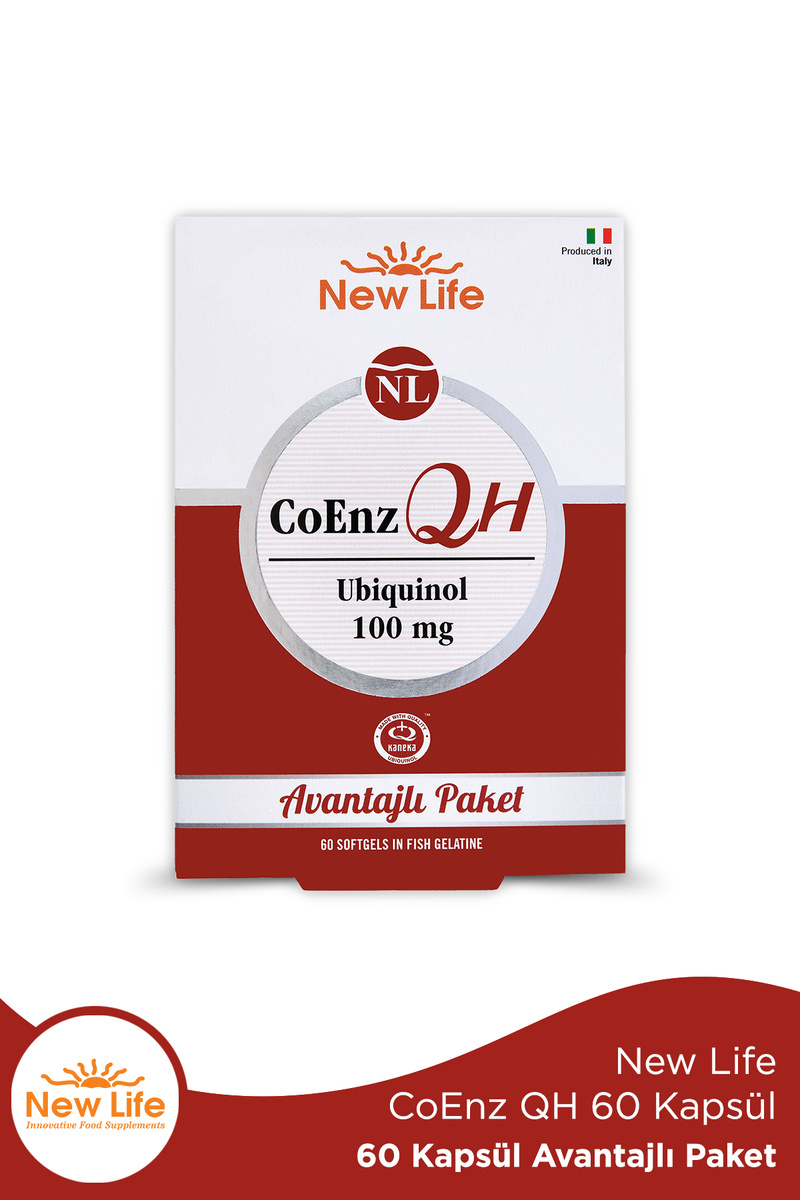 New Life CoEnz Qh Ubiquinol 60 Kapsül