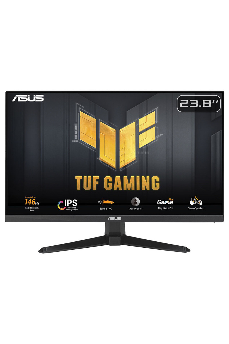 ASUS TUF Gaming VG249QE5A 23.8" 146Hz 1Ms HDMI+DP FullHD Adaptive-Sync IPS Vesa Monitör