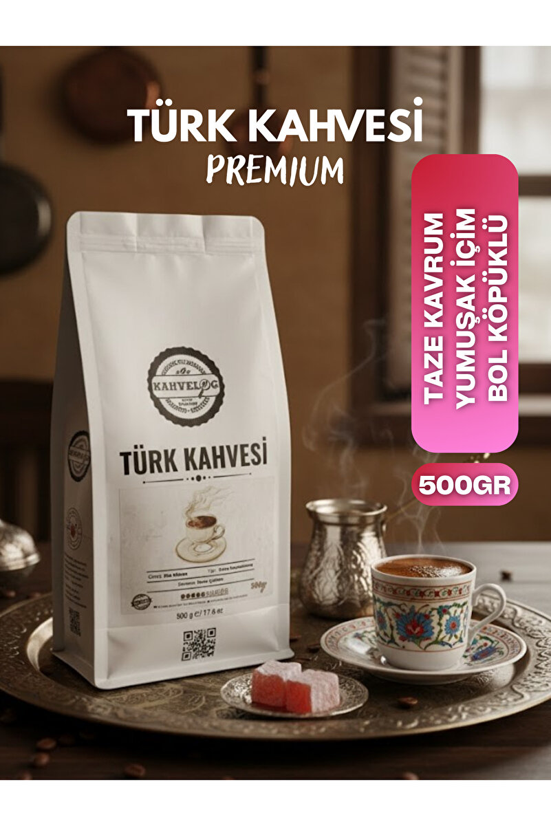 KAHVELOG Türk Kahvesi Premium 500gr