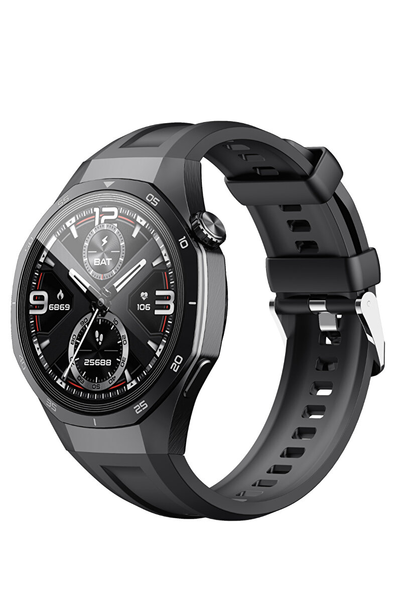 Havit M9063 Pro 1.43" Amoled Ekran Akıllı Saat - Bluetooth Arama, Metal Kasa, 3ATM Su Geçirmez