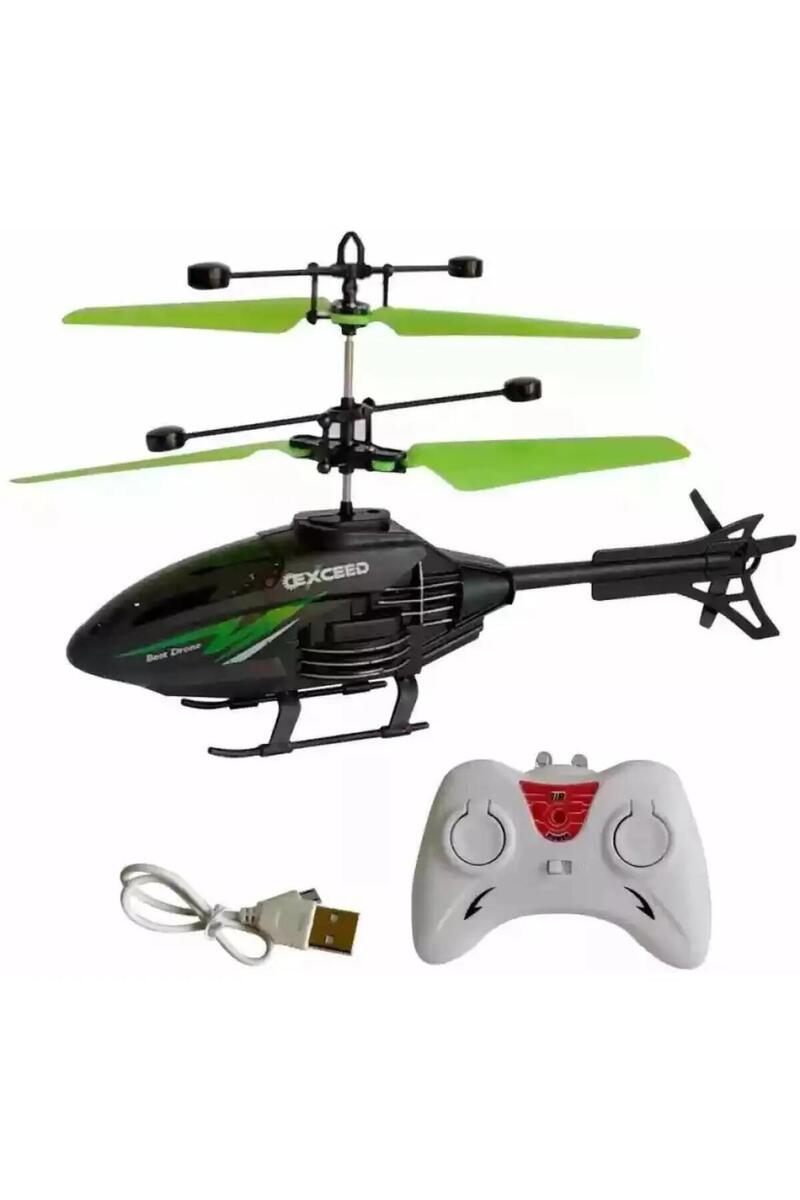 Limon Oyuncak Oyuncak El Sensörlü Uçan Helikopter Şarjlı. Hareket Sensörlü