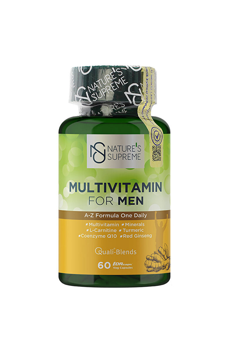 Nature's Supreme Multivitamin for Men 60 Kapsül