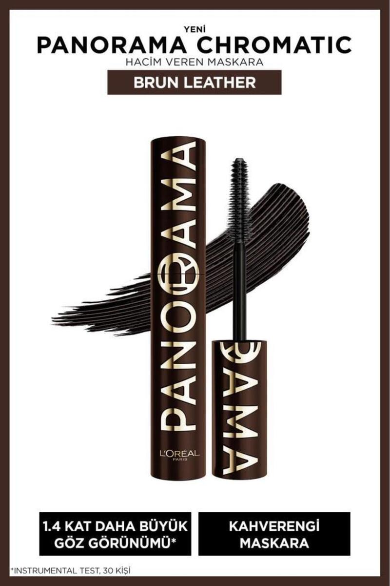 L'Oreal Paris Panorama Chromatic Maskara Brun Leather
