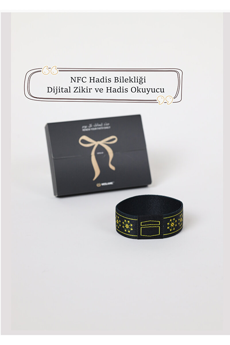 WESLAMIC NFC Hadis Bilekliği – Tek Dokunuşla Dijital Hadis Okuyucu