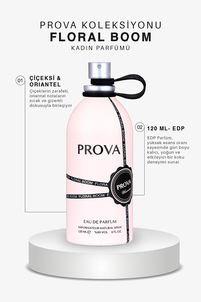 prova Floral Edp Çiçeksi Kadın Parfüm 120 ml
