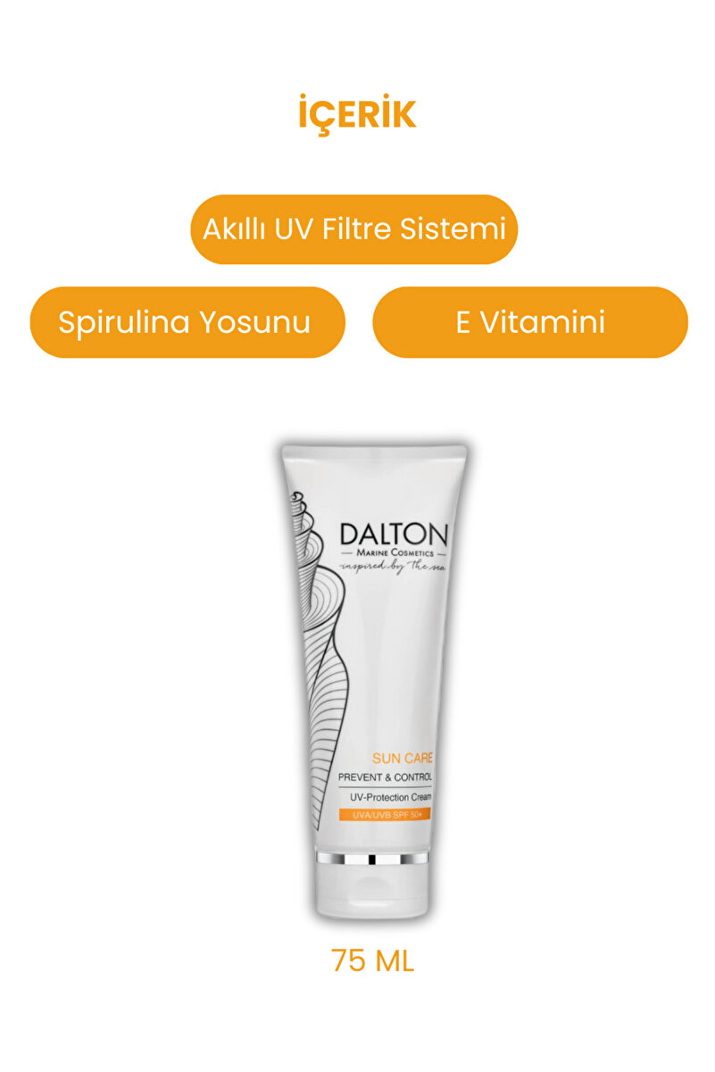 DALTON MARİNE COSMETİCS Kuru Hassas Olgun Ciltlere Yoğun Nemlendirici Anti Aging Spf 50 Güneş Kremi