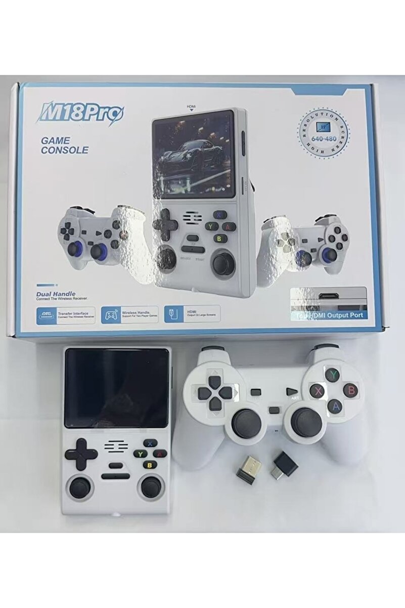 Serreha M18Pro el Retro Arcade oyun konsolu Rocker Wi-Fi TV konsolu