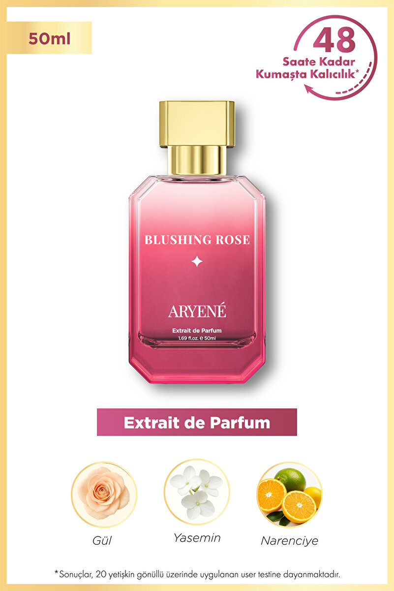 Aryene Blushing Rose Début – Çiçeksi Meyveli Şipre Extrait Kadın Parfümü | Enerjik & Sofistike