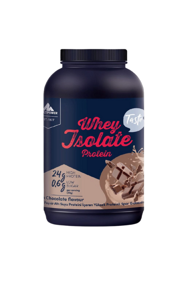 Multipower Whey Isolate İzole Protein 900 gr Çikolata Aromalı