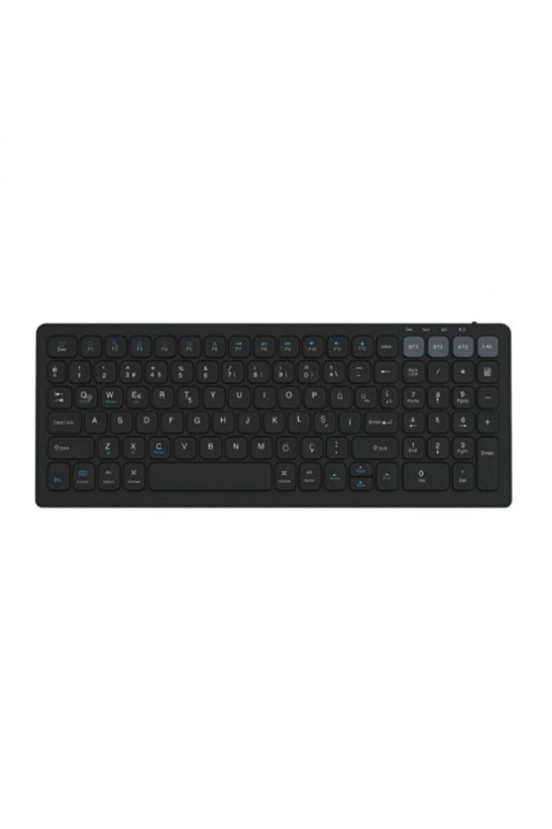 Piranha 2378 Kablosuz Bluetooth & 2.4 GHz Türkçe Q Klavye | Windows, macOS & Android