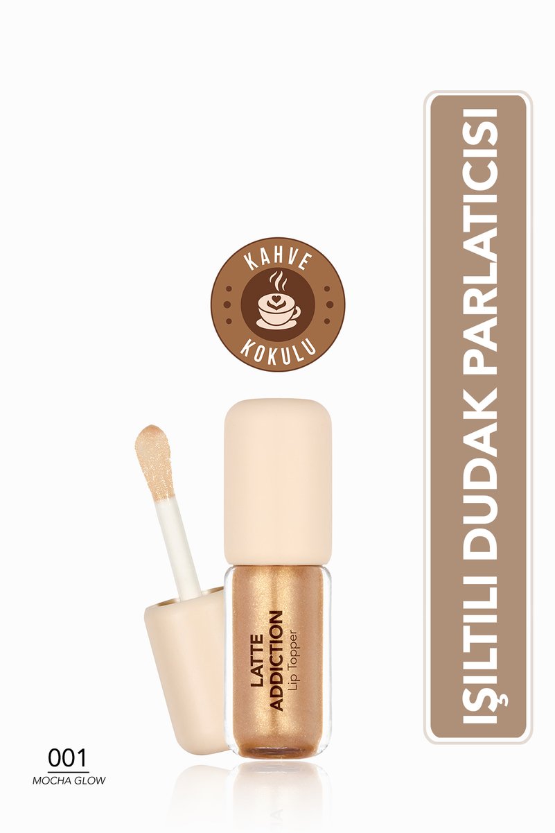 Flormar Latte Besleyici Etkili & Kahve Aromalı Dudak Parlatıcısı - 001MOCHAGLOW - 8682536100588