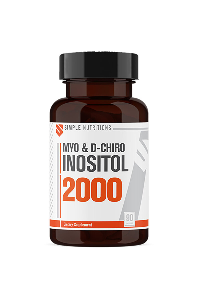 Simple Nutritions Myo Inositol & D-Chiro Inositol 2000 mg 90 Kapsül