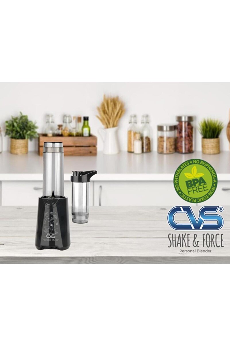 CVS DN 4515 Siyah Shake & Force Personal Blender Siyah