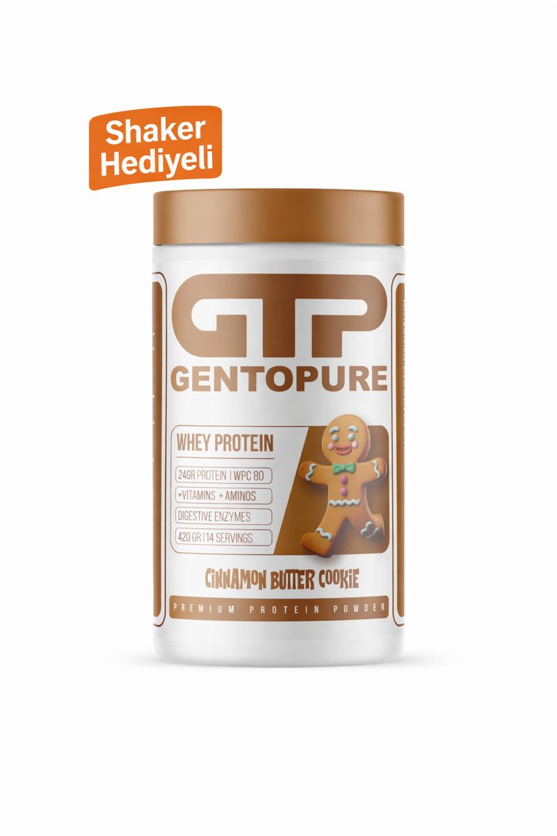 Gentopure WHEY PRO - WPC 80 - 420G ( CİNNAMON BUTTER COOKİE)