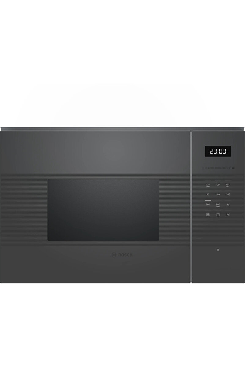 Bosch Serie 6 BEL554MG2 25 lt Antrasit Ankastre Mikrodalga Fırın