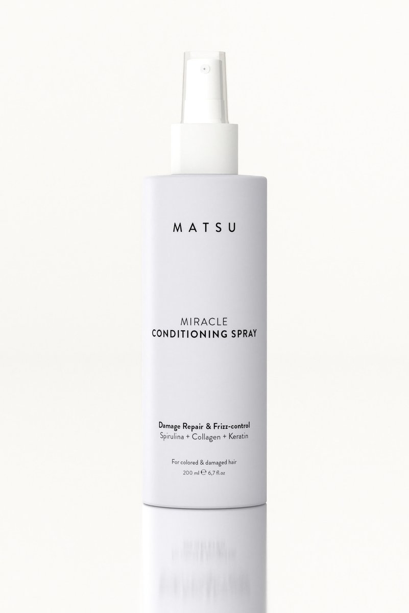 MATSU Miracle Biotin Keratin Kolay Tarama Elektriklenme Karşıtı Onarıcı Saç Spreyi 200 ml