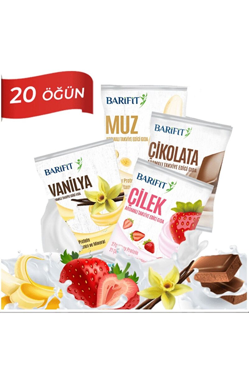 Barifit BARİATRİK PROTEİN TOZU 20'Lİ