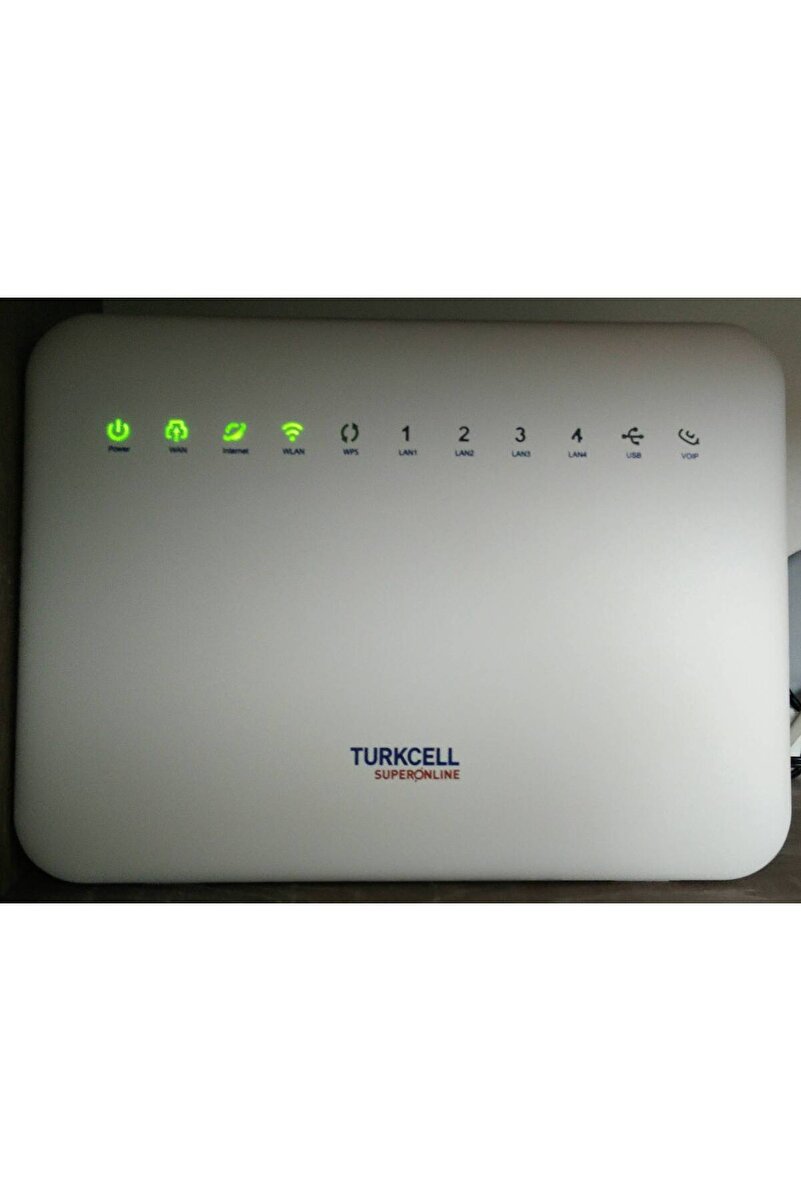 KYNC Turkcell Super Online - Huaweı HG255S 4 Port Kablosuz Fiber Router Refrubished