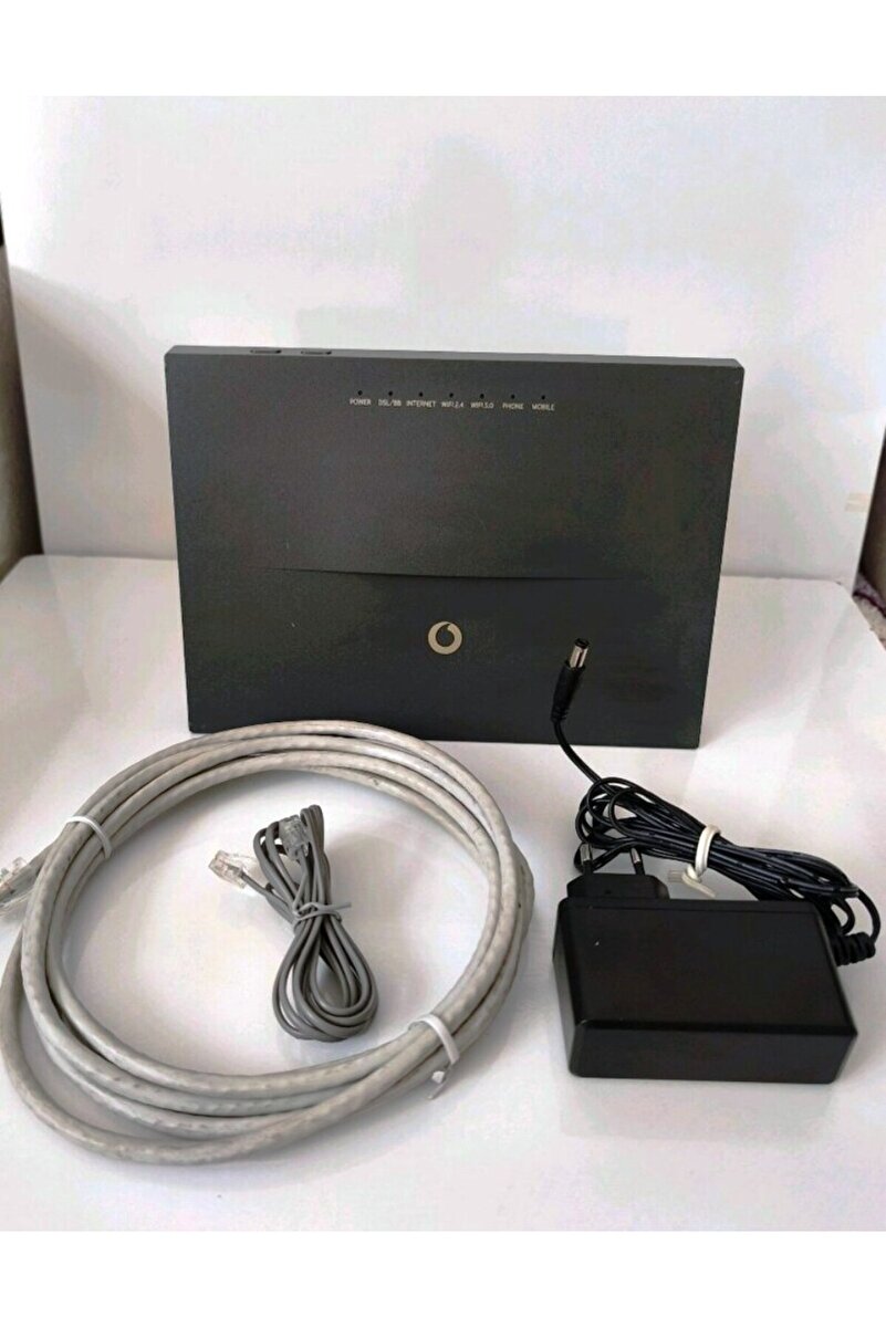 Genel Markalar VODAFONE H300S Ac 1200 Wi-Fi 5 2.4/5 Ghz Dual Bant Vdsl2/adsl2/fiber MODEM REFRUBISHED