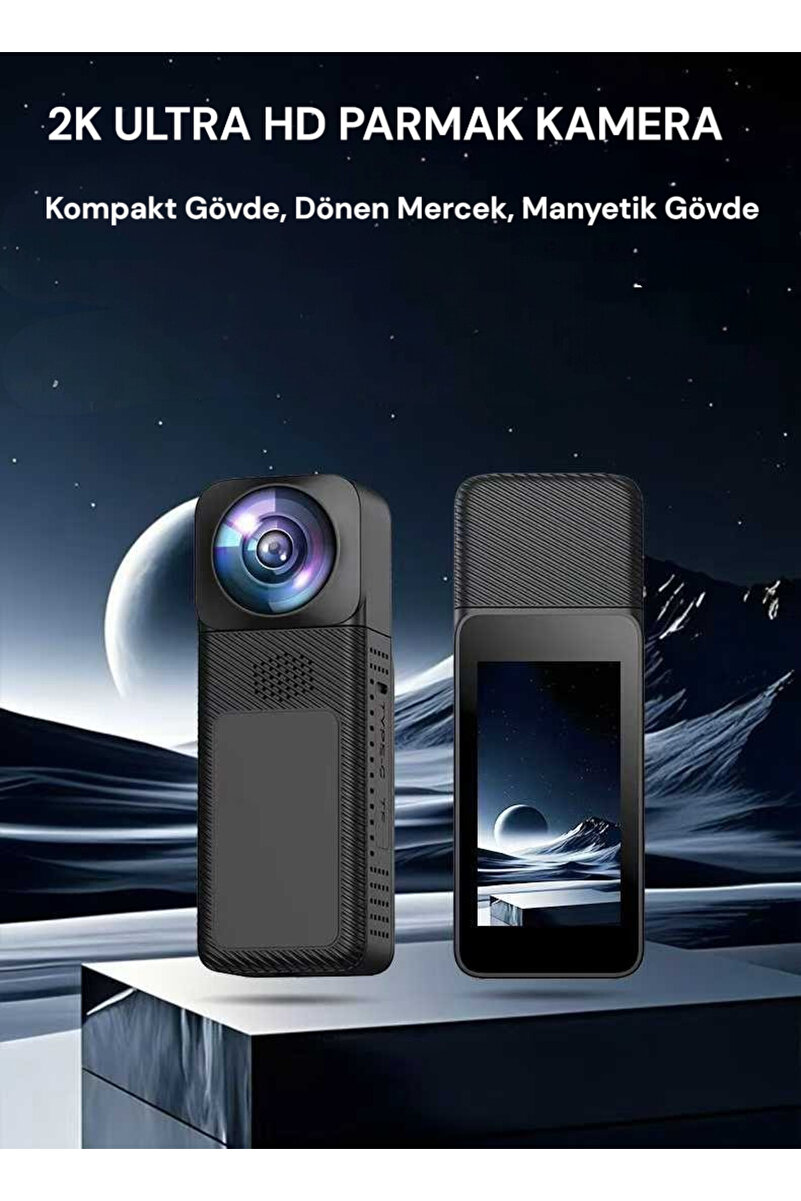 Dembastore 2K ULTRA HD GÖRÜNTÜ WiFi DESTEKLİ PARMAK KAMERA