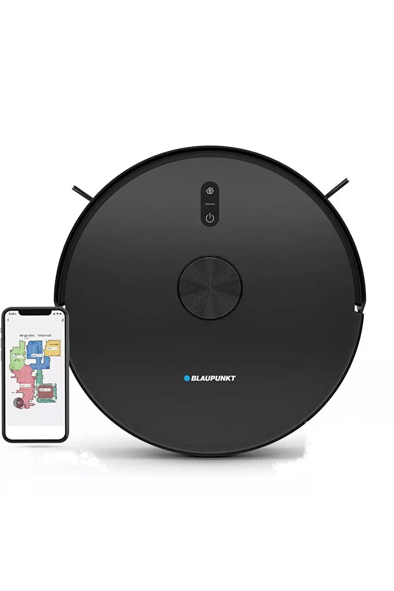 Blaupunkt S10 Robomaster Robot Süpürge Siyah