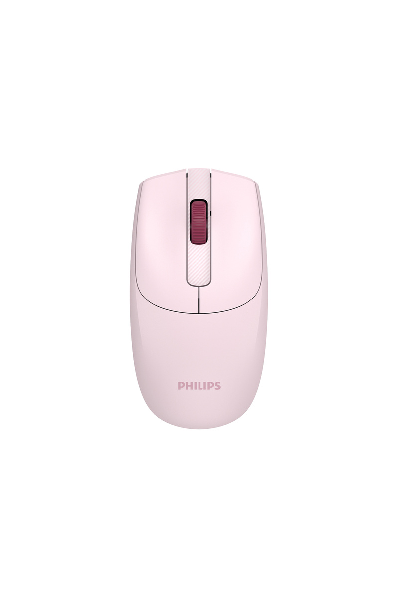 Philips SPK7398 Kablosuz 1600 DPI 3 Tuşlu Optik Sessiz Mouse Pembe