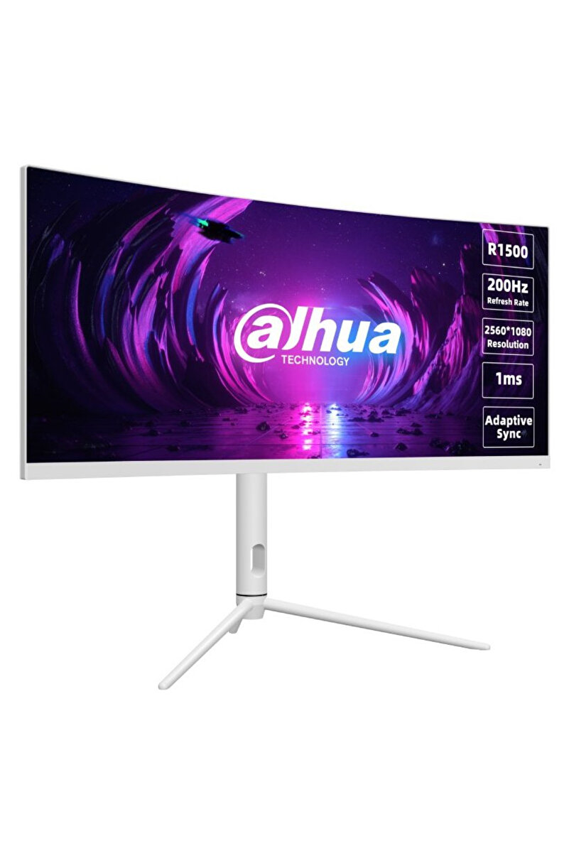 DAHUA 30" LM30-E330CW 2560x1080 R1500 1MS 200Hz 2xDP/2xHDMI +VESA +CURVED GAMİNG MONİTÖR