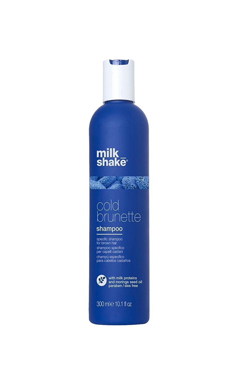Milkshake Milk Shake Cold Brunette Kahverengi Saçlar İçin Mavi Pigmentli Şampuan 300 Ml
