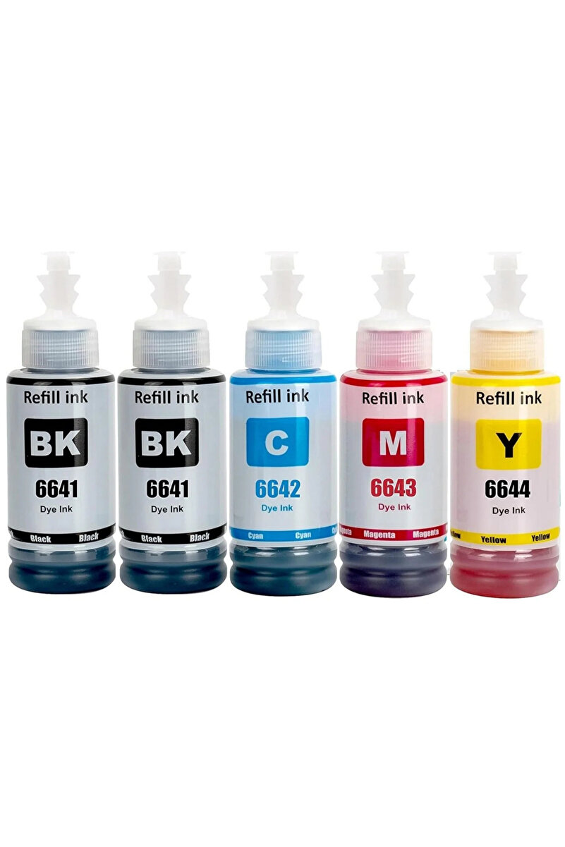 EPSON EcoTank L200,L210,L220,L300,L3050 Yazıcılara Uyumlu Mürekkep T664