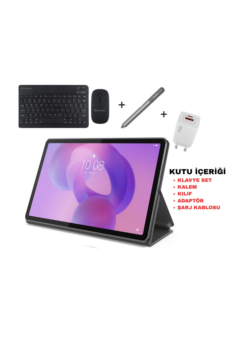 LENOVO Idea Tab 2.0Ghz 8Gb 128Gb 11inch 2.5K -Android Tablet KLAVYE + ADAPTÖR