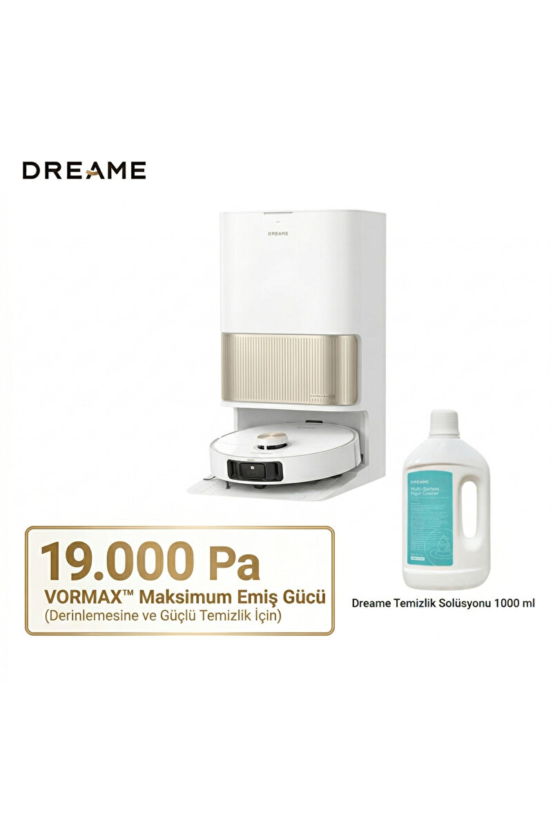 Dreame L40s Pro Ultra Çöp İstasyonlu, Otomatik Mop Yıkama ve Kurutmalı Akıllı Robot Süpürge