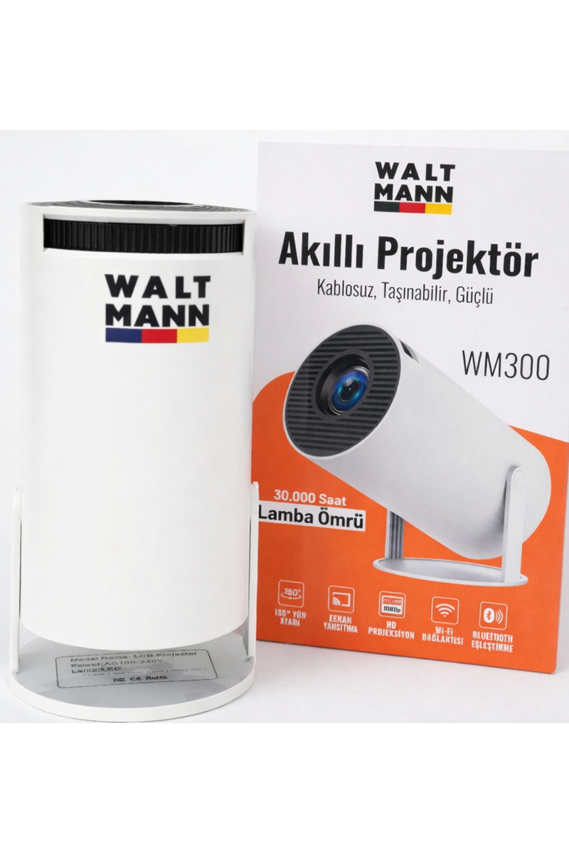 WaltMann HD AKILLI PROJEKTÖR WM-300