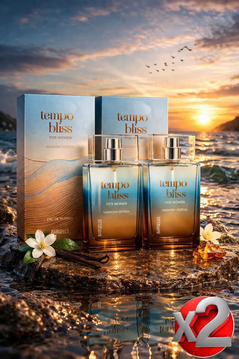 Bargello Tempo Blıss Kadın Parfüm 50 ml EDP-x2(2ADET)