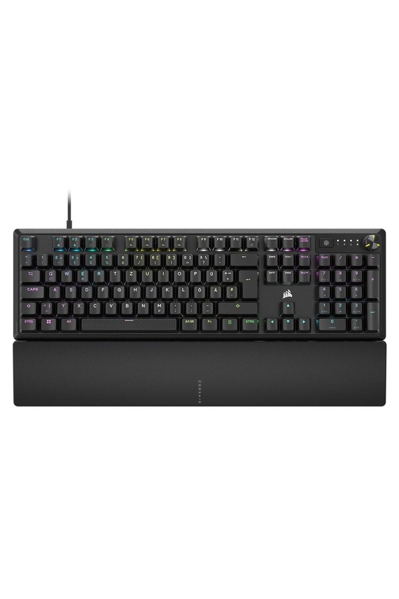 Corsair K70 CORE RGB Tam Boy Bilek Destekli Mekanik Klavye (CH-910981E-TR)